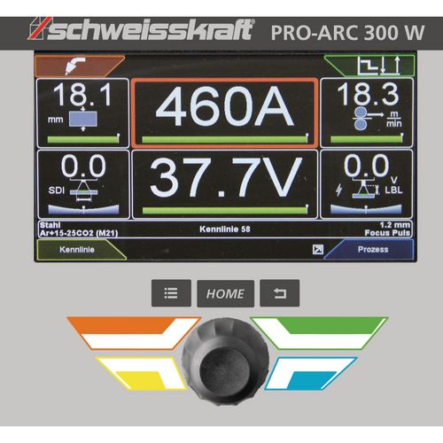 Productimage for PRO-ARC 400 WS (Profi trolley, control panel on top)