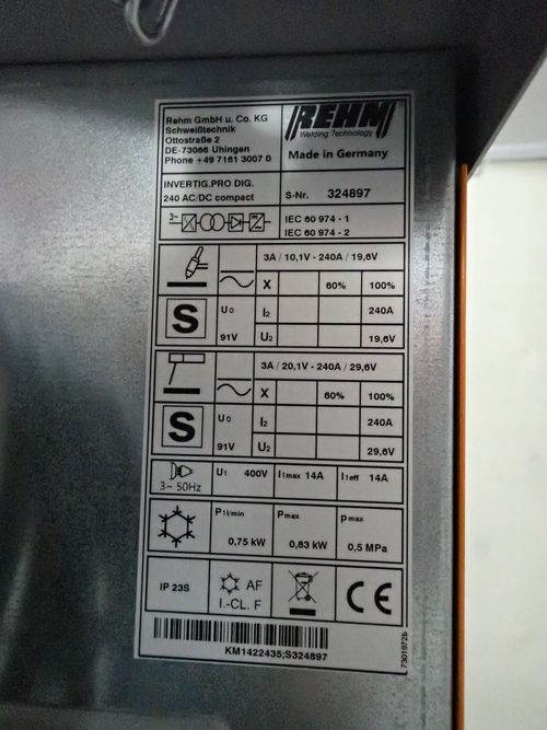 Productimage for INVERTIG.PRO 240 DIGITAL AC/DC