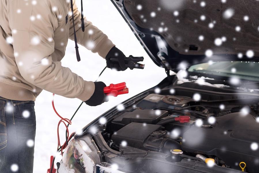 Car batteries work harder in winter