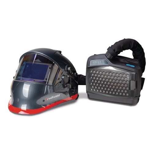 ventilated welding helmet